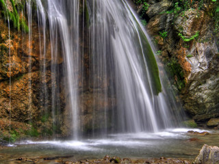 Waterfalls. Crimea.