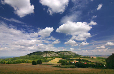 Fototapeta premium amazing summer landscape - czech republic
