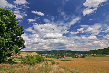 Obraz premium amazing summer landscape - czech republic