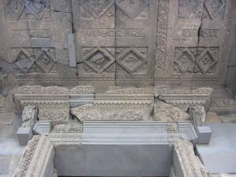 restoration of an ancient memorial