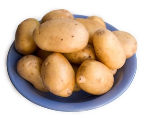 Fresh potatoes