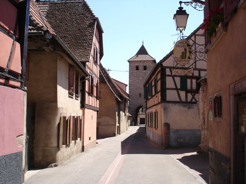 Village fortifi&eacute; de Dambach-La-Ville (Alsace)
