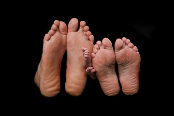 Fototapeta premium Family Feet
