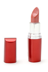 Obraz premium series object on white Red lipstick