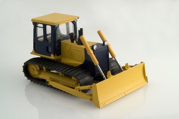 Model bulldozer