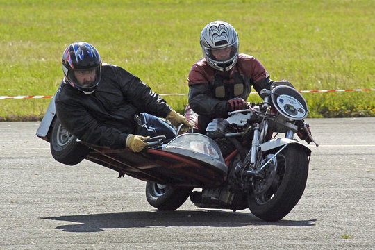 course de side-cars