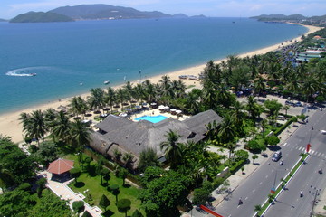 Ville en bord de mer, Vietnam