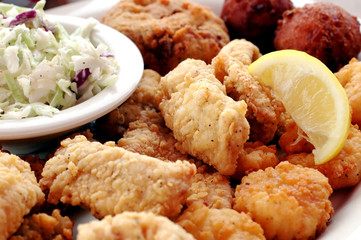 Fried Seafood Platter - 3681569