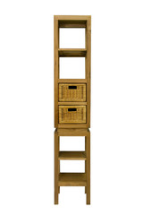 Cabinet with drawers on a white background