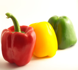 three papricas in a row