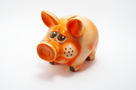 A toy - a coin box a pig 1