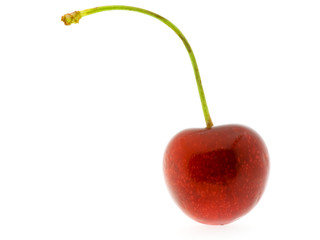 drop cherry isolated of white