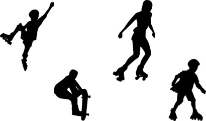 skating silhouettes