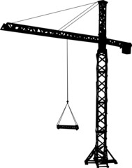 towercrane silhouette