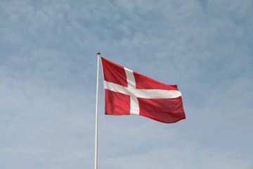Fototapete Rund Danish Flag I © Martin Raab