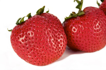 Whole Yummy Strawberries