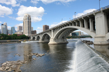 Great Bride Stretching across river