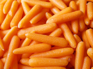 fresh baby carrots