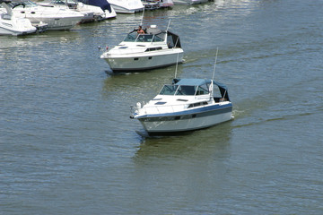 Fototapeta premium Sport boats