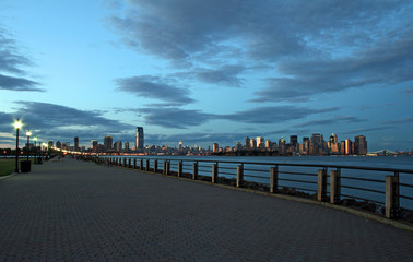 Obraz premium The Manhattan Skyline in New York City