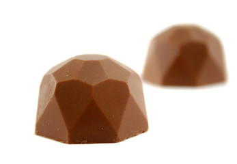 Delicious handmade polygon or poly sided chocolate.
