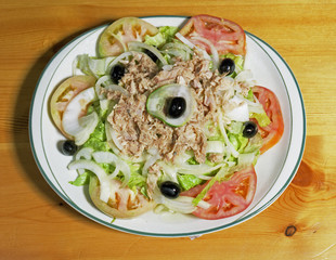 Ensalada atún