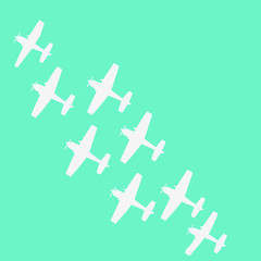 Obraz premium Les avions