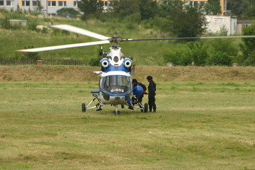 Police helicopter © Damian Gil