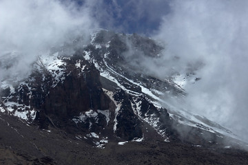 Mt. Klilimanjaro, the highest mountain of Africa