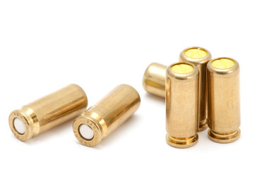 series object on white - Hunter, ammunition belt