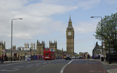 Fototapeta na wymiar Big Ben - Great Bell - London - Pałac Westminsterski