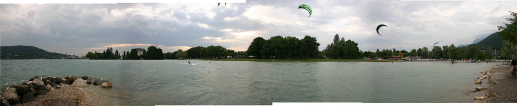 Kite Surfing Beach Landscape