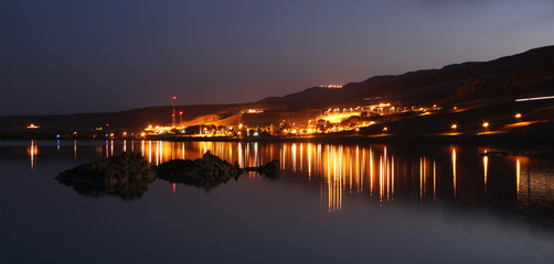 Dead Sea , night