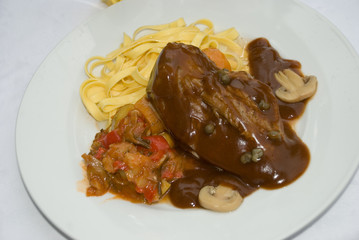 Roasted Duck Breast with Vegetable  and Sauce of Cognac 3