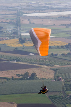 flying over the plains