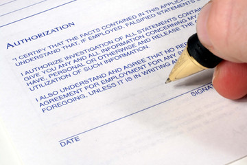 Authorization & Signature