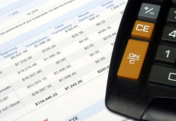 Obraz premium Investment Rollforward
