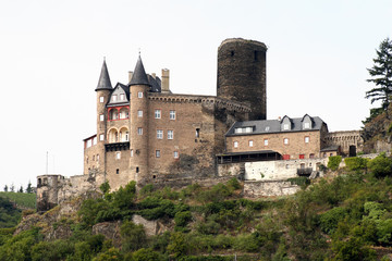 Fototapeta na wymiar Die Burg Katz