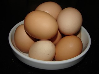 Bowl of Brown Eggs