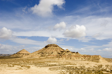 Photograph took at the desert of Bardenas Reales