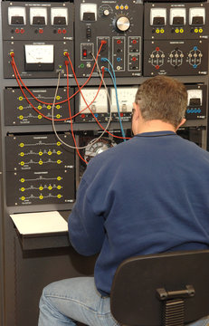 Man at Electrical Panel