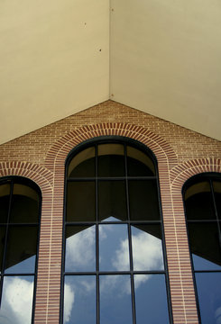 Baptist Church Window Detail