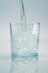 clean water and ice