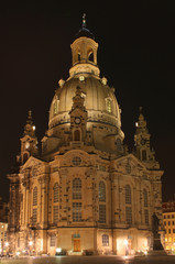 Frauenkirche am Abend