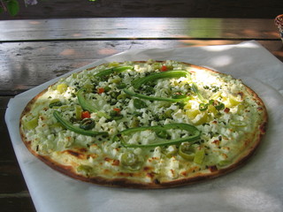 Elsässischer Flammkuchen