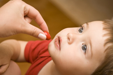 Here's a candy for you baby!