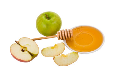 Apples and honey are symbols of the Jewish new year