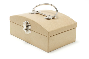 Tool Box on White Background