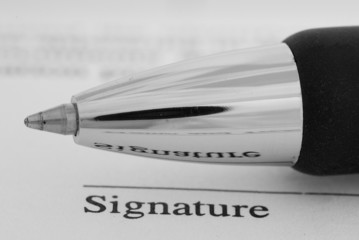 Pen and Signature