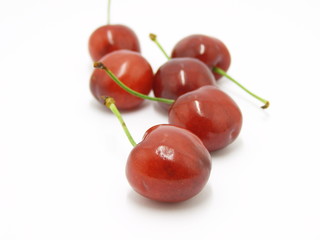 tas de cerises
